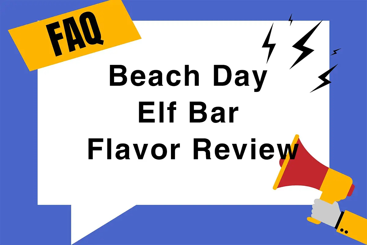 Beach Day Elf Bar Flavor Review