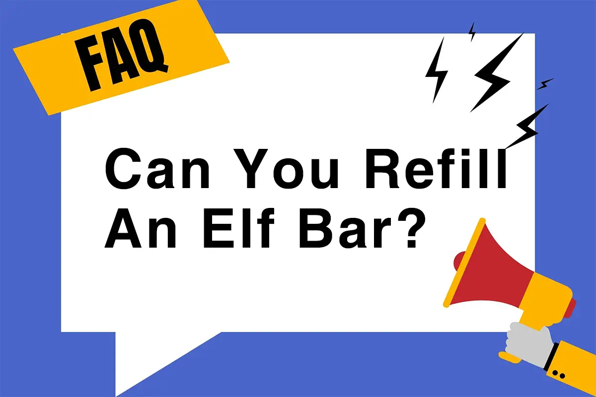 can you refill an Elf Bar