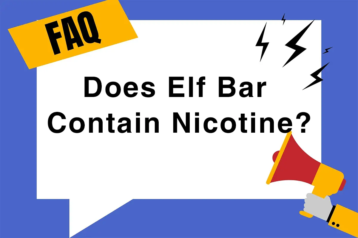 Does Elf Bar Contain Nicotine