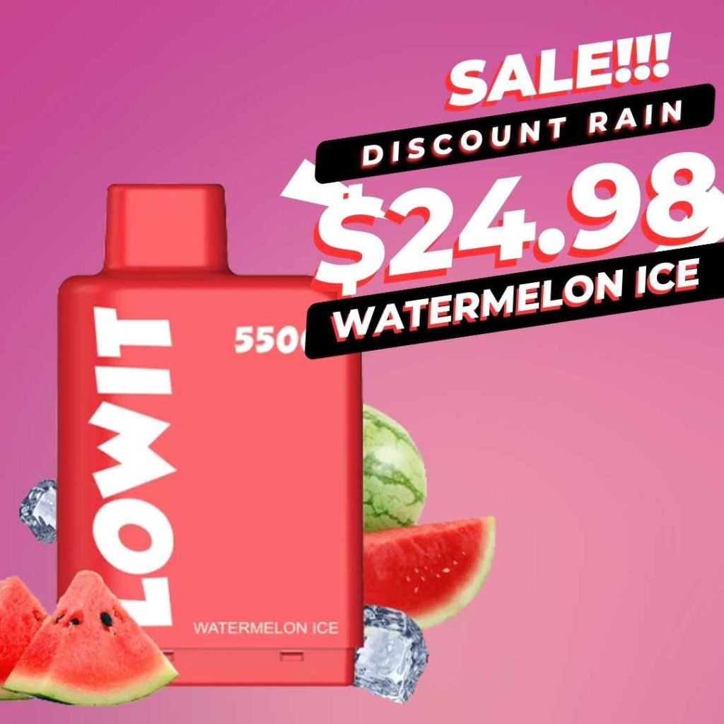elf bar lowit 5500 watermelon ice