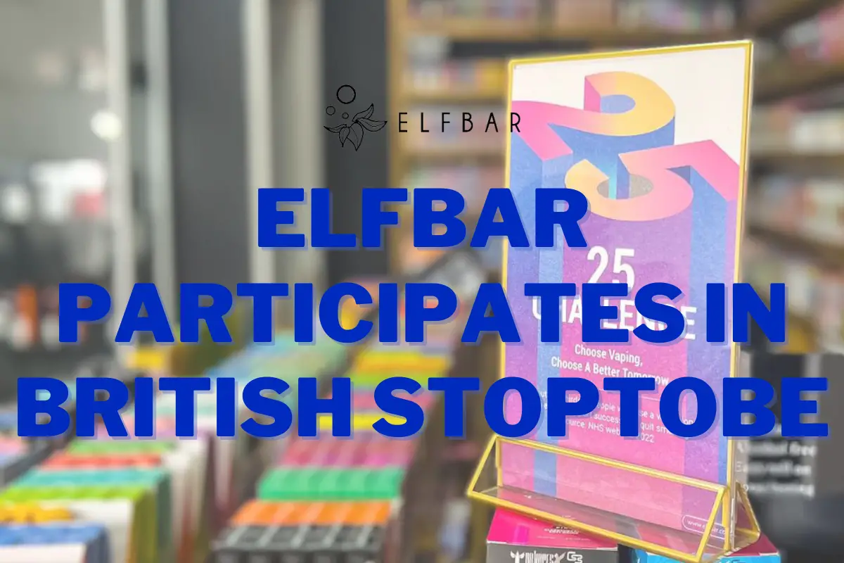 ELFBAR Participates In The British Stoptober Campaign