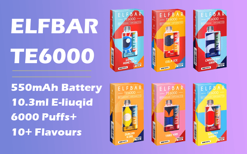 ELFBAR TE6000 Puffs in Dubai