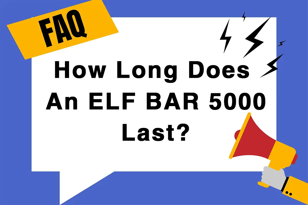 How Long Does An Elf Bar 5000 Last