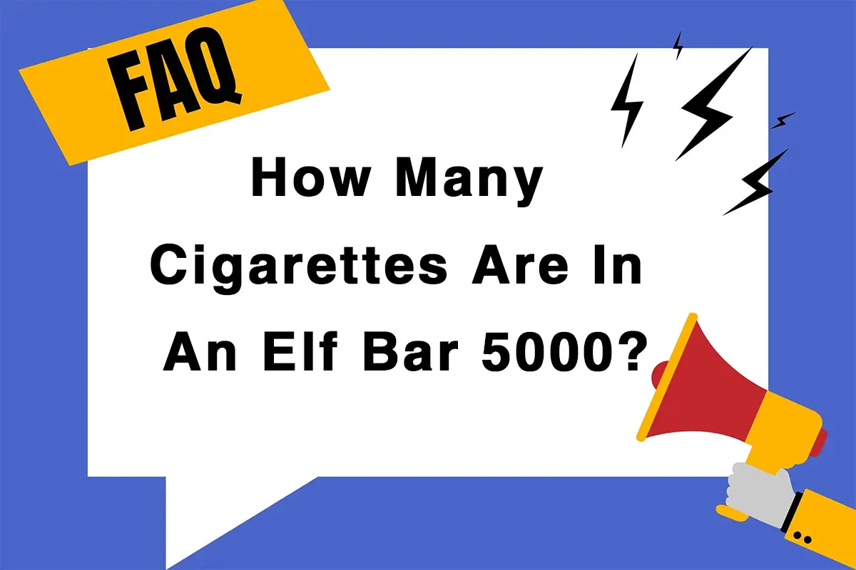 How Many Cigarettes Are In An Elf Bar 5000