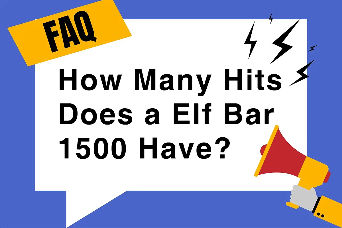 How Many Hits Does a Elf Bar 1500 Have?