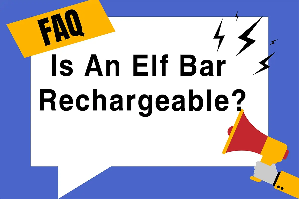 Is An Elf Bar Rechargeable?