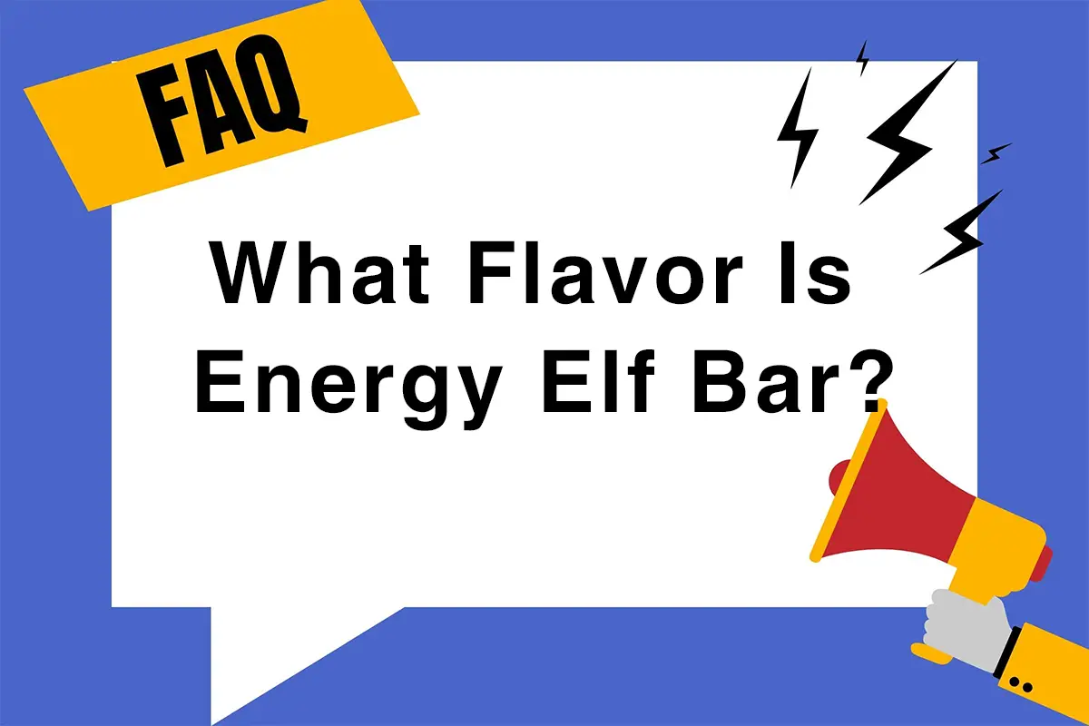 What Flavor Is Energy Elf Bar